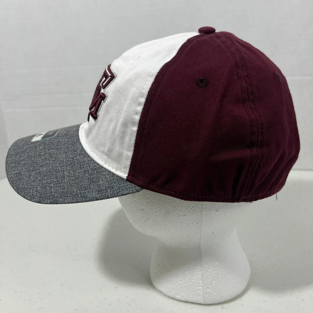 Adidas‎ Texas A&M Aggies Red White Gray Hat Cap S/M Superflex